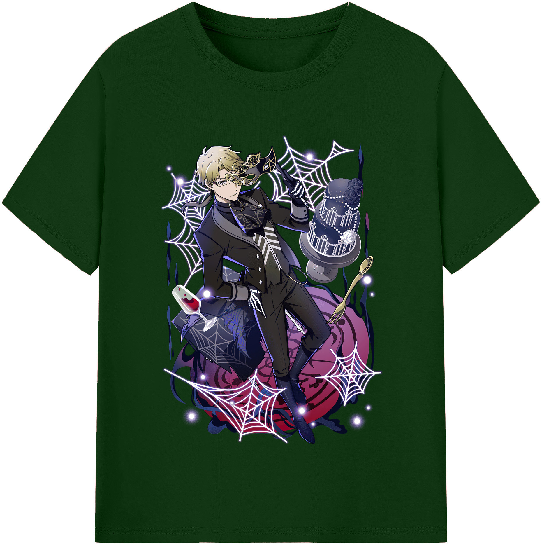 （画像用） 文豪ストレイドッグス Bungo Stray Dogs 綿100％半袖Tシャツ（フロントプリント）